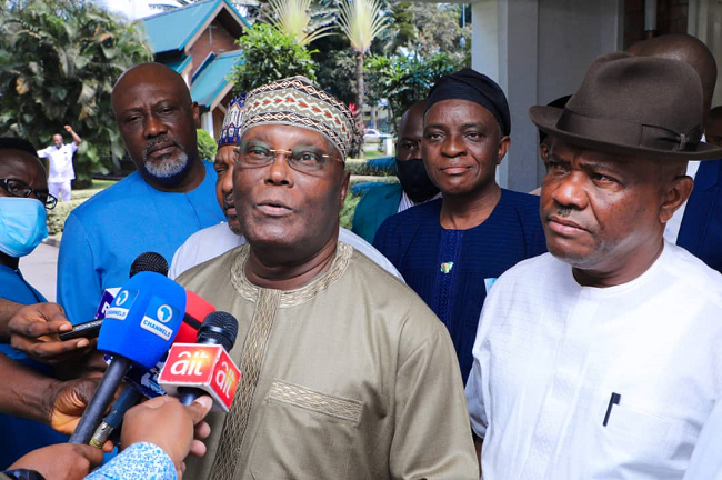 ”I Did not Reject Wike as Running Mate, Nobody in the Party Rejected Him” – Atiku