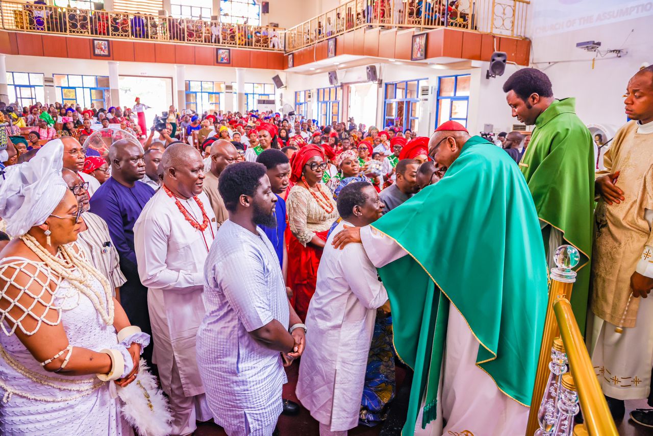 Minister, Labour And Employment, Simon Lalong Receives Prayers Ahead of Inauguration